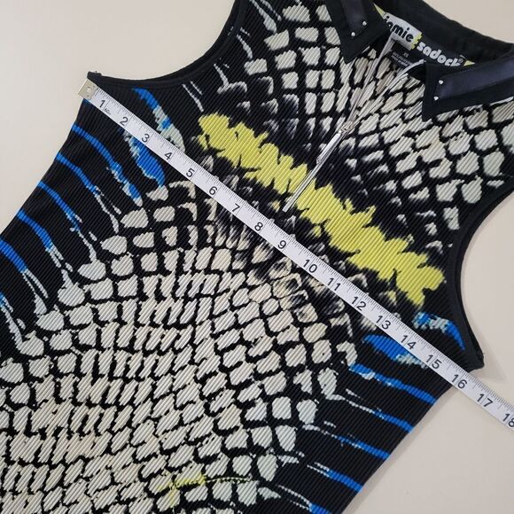 Jamie Sadock Women's Sleeveless Snake Pattern Golf Top - Picture 3 of 13